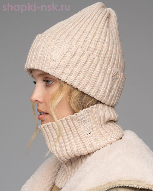 19324 1A F KHW Анета Колпак женский флис (56-58)