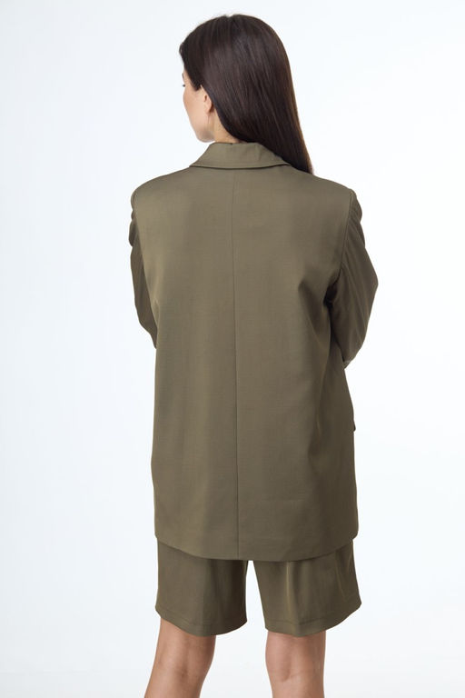 Жакет ANELLI 1083-1 хаки  фото 6