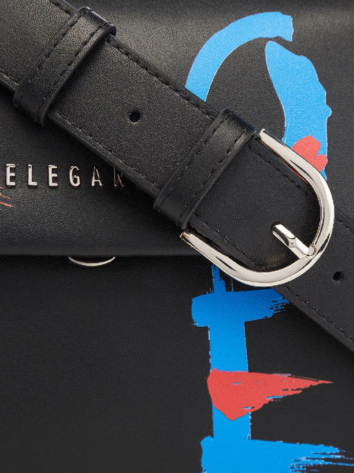 Сумка ELEGANZZA ZQ140-1204 black/multicolor  фото 5