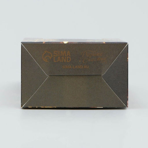 Цена за 5 шт. Коробка складная новогодняя Ёлочные игрушки, 6 х 14.5 х 3.5 см - Дарите счастье фото 6