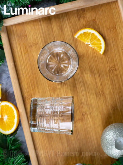 Стакан низкий ДАЛЛАС ГОЛД 2шт 300мл