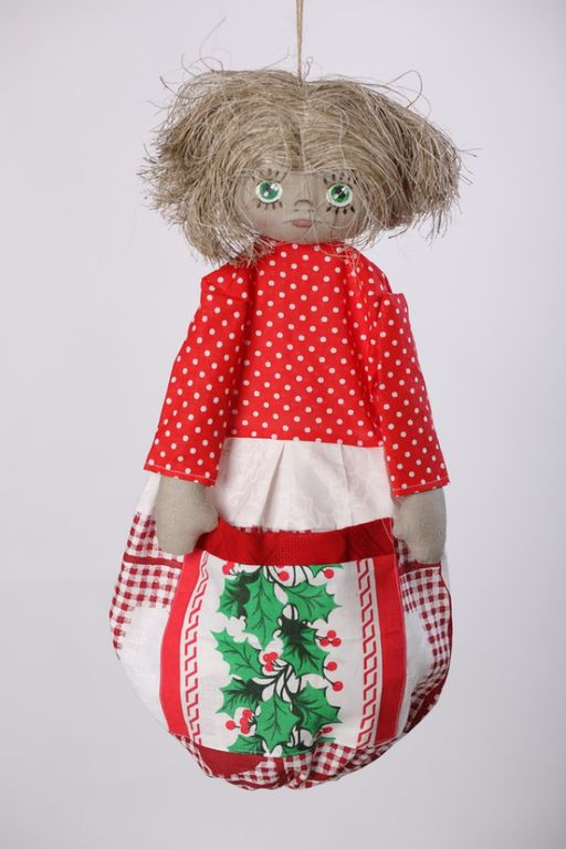 100% лен.сувенир(пакетница) Баба-Яга - Новый лен фото 15