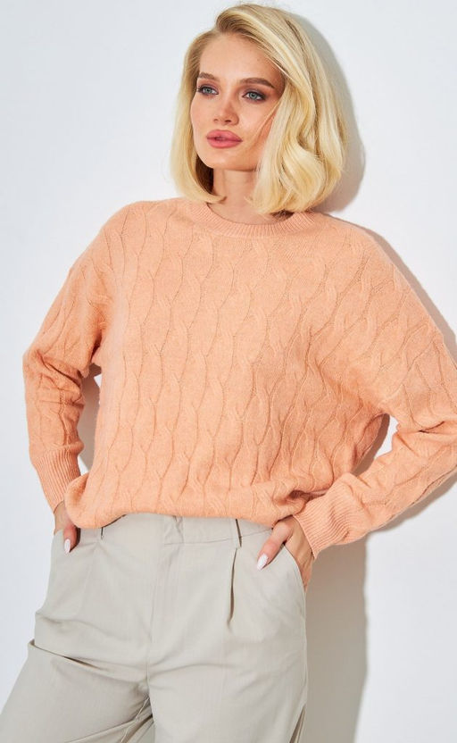Джемпер F322-15133 peach - Fine joyce фото 2