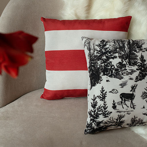 Подушка декоративная с фотопечатью 40х40 см, ткань смесовая, Зимняя сказка - Традиция фото 8