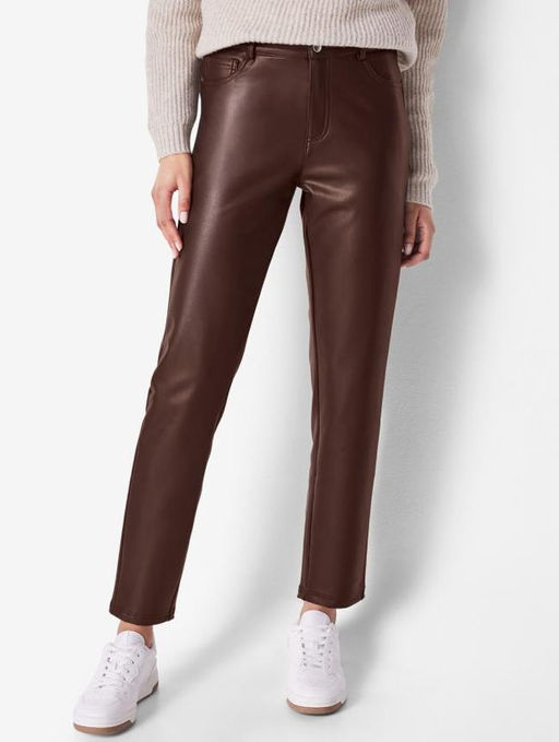 Женские брюки из кожзама ESMARA