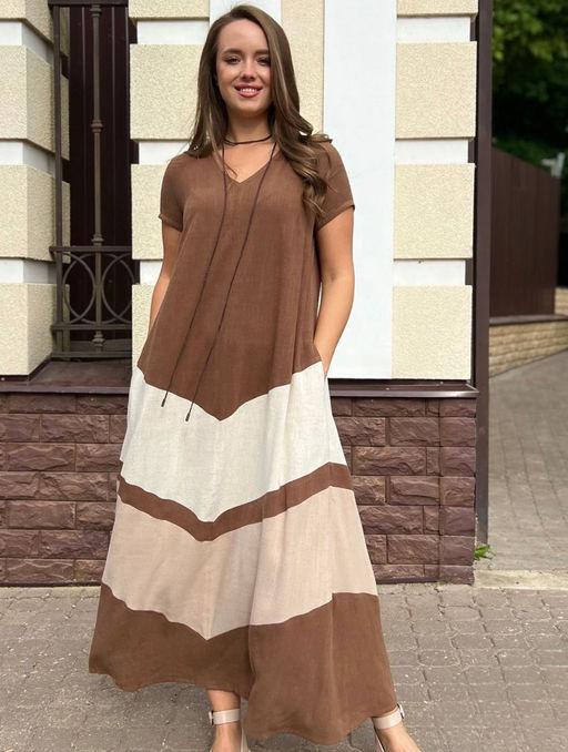 платье 70%лен+ 30% вискоза