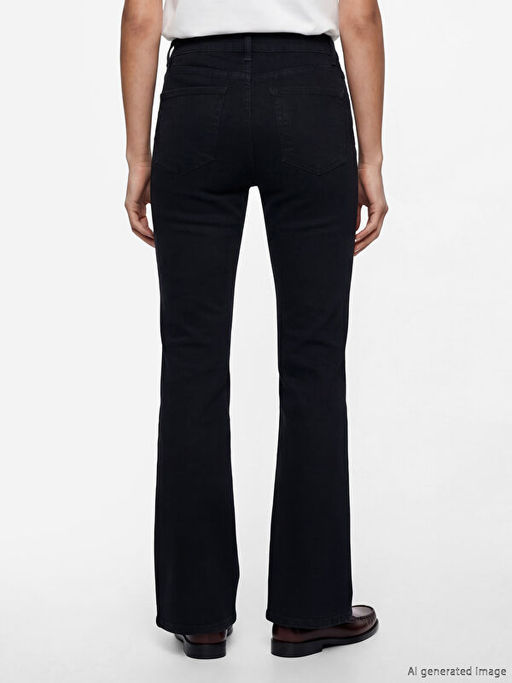 Flare Kad?n Jean Pantolon