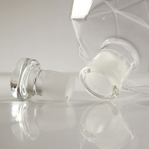 Мини-Бар «Рубин», на подставке, штоф - 880 мл, стаканы - 200 мл, 13.5×23×23 см, стекло, дерево