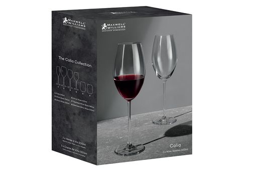 Набор бокалов для вина Calia, 0,5 л, 2 шт - Maxwell & Williams фото 3