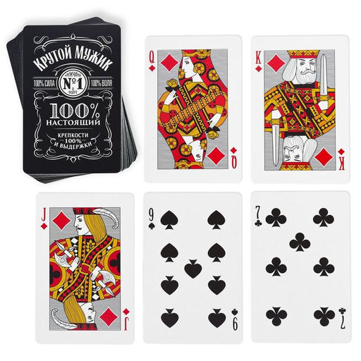 Игральные карты Крутой мужик, 36 карт - Лас играс фото 3
