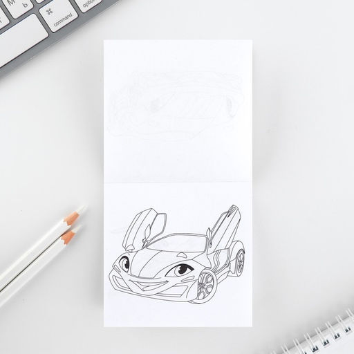 Цена за 2 шт. Подарочный набор: блокнот-раскраска и восковые мелки 23 февраля - Artfox фото 4