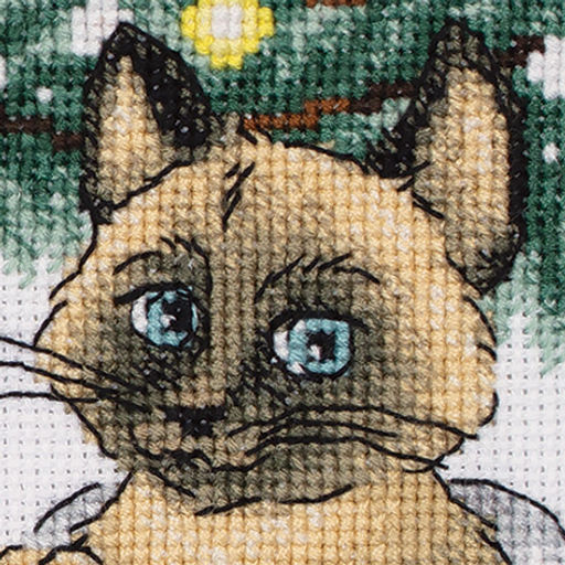 Набор для вышивания PANNA PR-7405 Новогодние котики 37 х 19.5 см