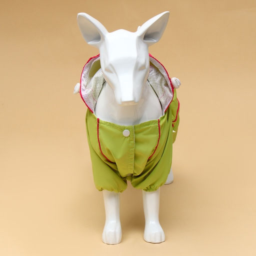 Комбинезон для собак, демисезонный с сумкой, размер S (ДС 25, Ог 33, ОШ 23 см), салатовый - Simaland фото 16