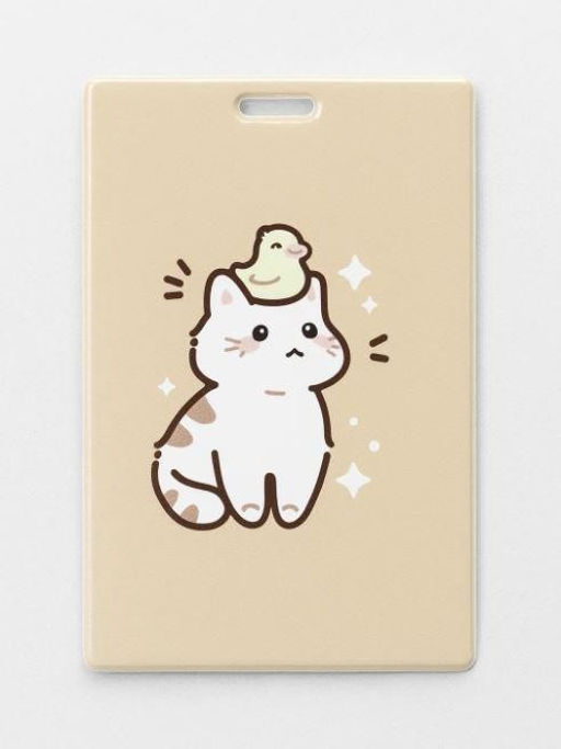Держатель для карт Аниме Cat duck (6,5 х 10,4 см)