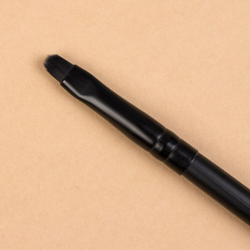 Кисть для макияжа Premium Brush, тонкая, двусторонняя, 13 см, цвет чёрный - Queen fair фото 3