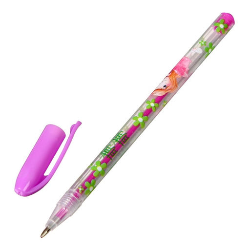 Набор гелевых ручек, 24 цвета, металлик, корпус с рисунком, в блистере на кнопке - Calligrata фото 12