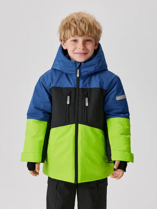 ACOOLA / Куртка детская для мальчиков Bustah сине-зеленый  фото 2
