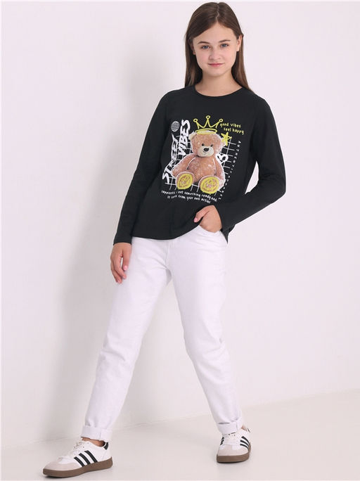 лонгслив 1ДДЛД4192001 - Апрель фото 3