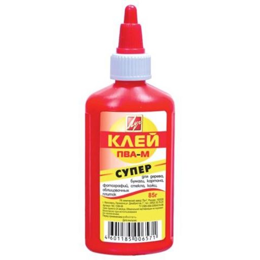 Клей ПВА-М "Супер" 85 гр. ЛУЧ (18С1189-08)