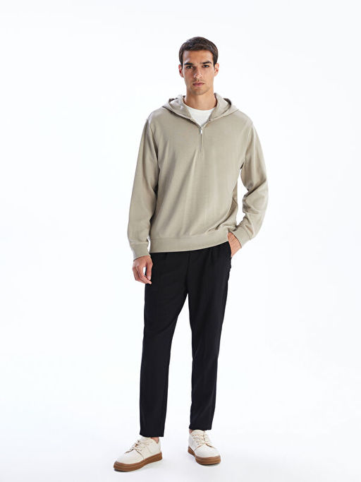 Uzun Kollu Erkek Hoodie