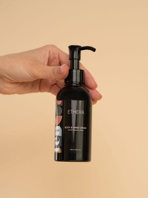 ETHERA Парфюмированный крем для кожи рук и тела / Lychee, Bergamot, Peach, 150 мл  фото 4