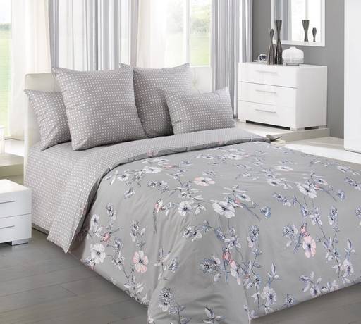 Камилла Постельное белье из перкаля Евро