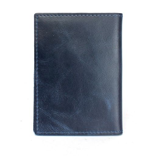 Обложка для автодокументов Croco-АВ-1107 н/к, синий пулл-ап (85) 245251  фото 2