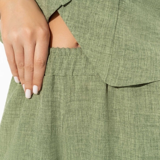 Брюки Изящной походкой (green) - Charutti фото 4