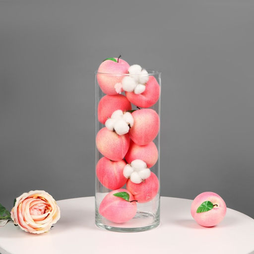 Ваза Трубка-146, 5.5 л, h=35 см, d=14.5 см, толщина стекла 2.8 мм, прозрачная