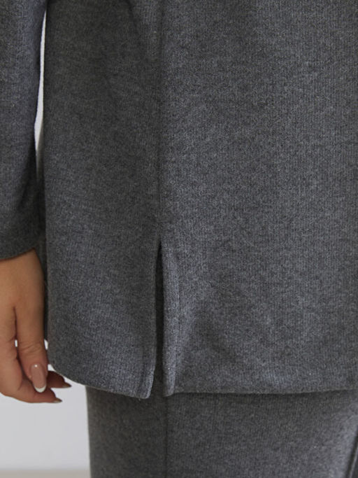 Bisiklet Yaka Kad?n Sweatshirt Tunik