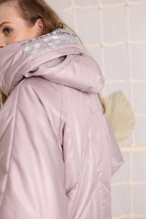 Пальто AMORI 2140 розовый  фото 5