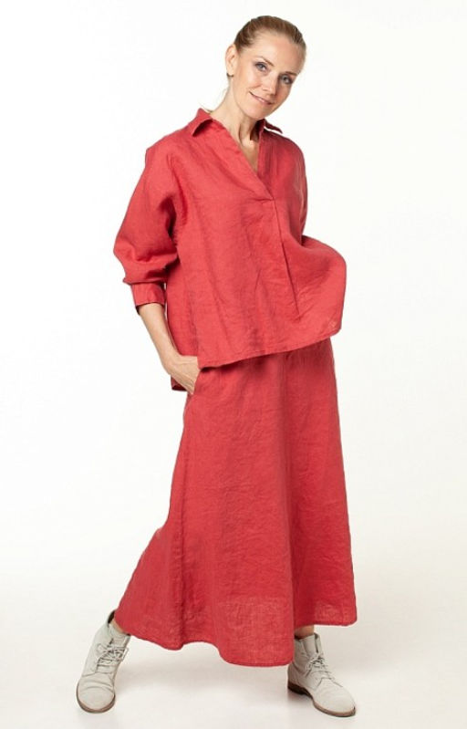 Блузка умягченный лен 100%