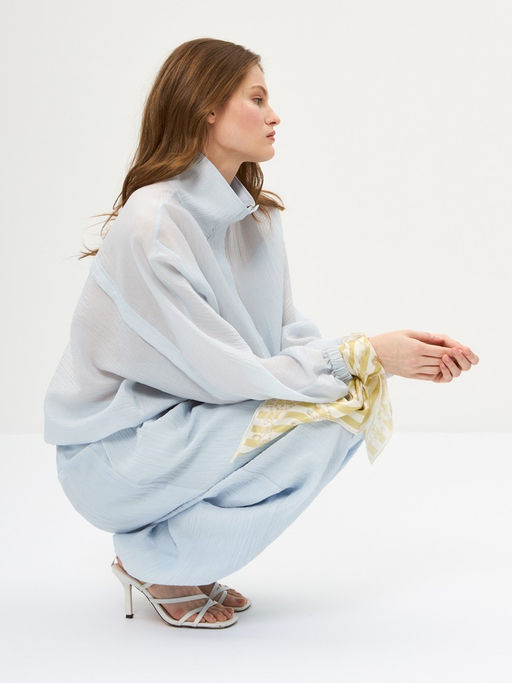 Брюки женские 12521-36044 l.blue