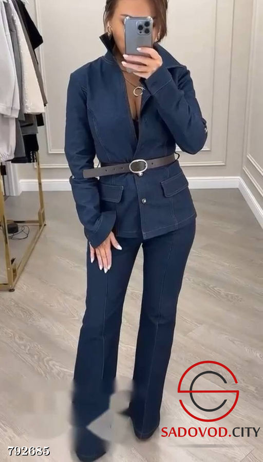 Стильный осенний костюм двойка - Bruno фото 4