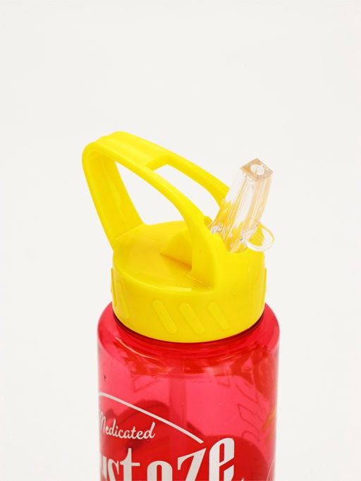 Бутылка-непроливайка пластиковая с трубочкой «Молния Маккуин», 750 мл, Тачки