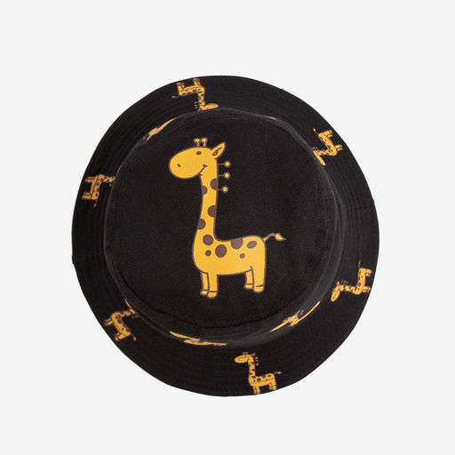 Панама детская MINAKU «Жирафик», чёрная, размер 50