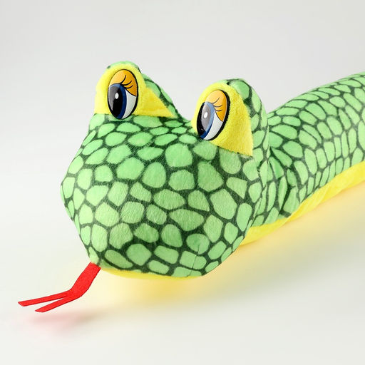Мягкая игрушка Змея, 100 см, зелёная - Simaland фото 3