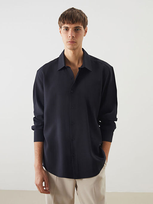 Rahat Kal?p Uzun Kollu Erkek G?mlek