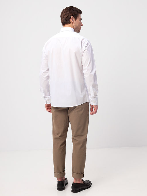 Сорочка мужская длинный рукав GREG 100/199/WHITE/Z  фото 8