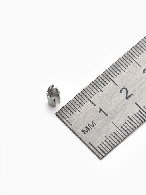 Цена за 2 шт. Концевик обжимной 10?4.5 мм, внутренний 3.5?2 мм, набор 10 шт.