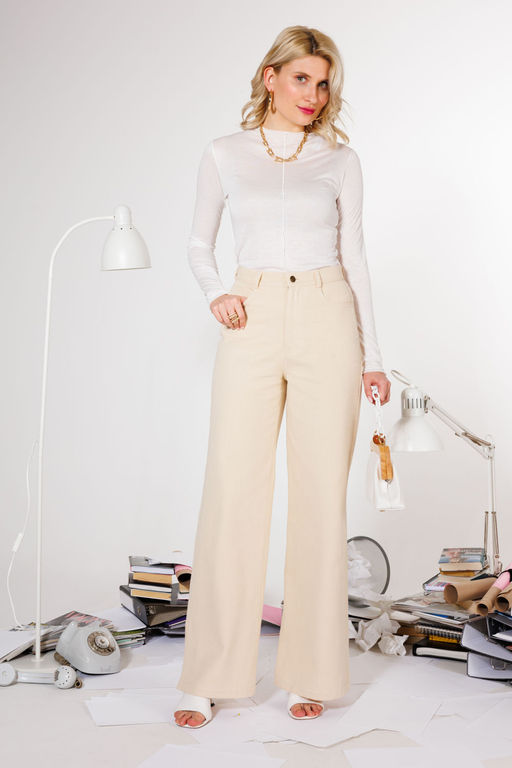 Брюки KOKOdea 6.17.1 бежевый  фото 6