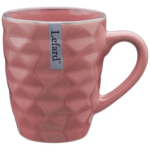 Цена за 6 шт. КРУЖКА 320 МЛ КОЛЛЕКЦИЯ МИРАЖ ЦВЕТ:СПЕЛАЯ ВИШНЯ - Lefard фото 3