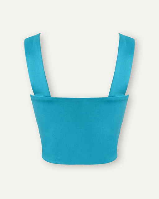 Блузка-топ с глубоким квадратным вырезом - Incity фото 11