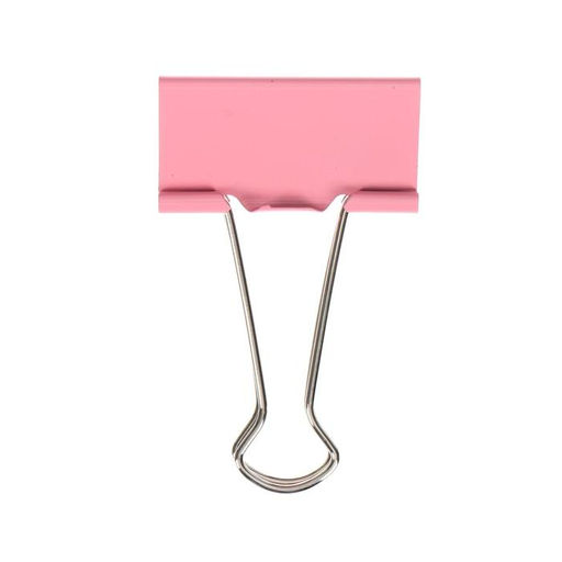 Набор зажимов для бумаг deVENTE, 51 мм, 12 шт., металлические, МИКС × 4 цвета, картонная коробка