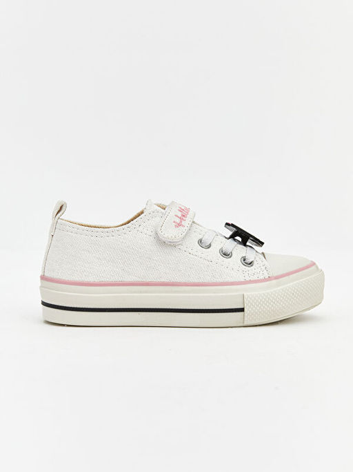 Hello Kitty Bask?l? K?z ?ocuk Spor Ayakkab?