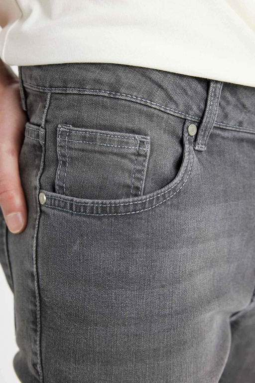 Pedro Slim Fit Джинсовые брюки узкого кроя с нормальной талией и узкими штанинами - Defacto фото 5