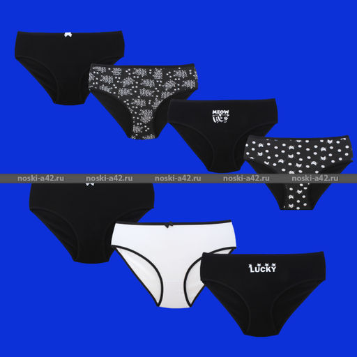 Цена за 7 шт. Трусы женские Турция Неделька - 7 шт. арт. 713121 (724121) 5XL (54-56) - For you фото 4