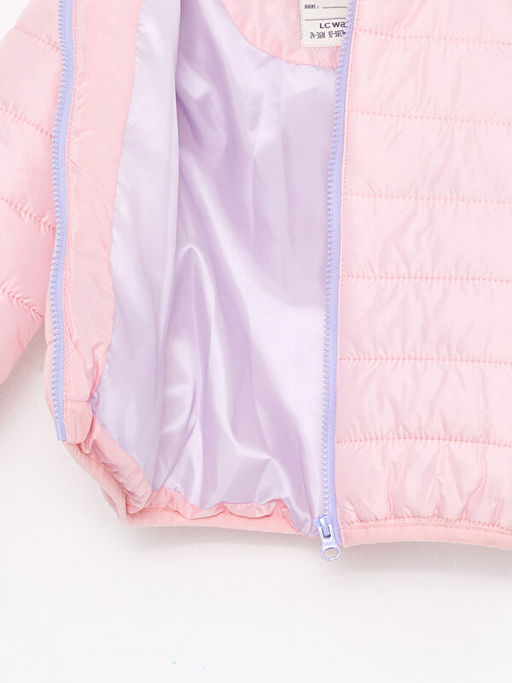 Kap??onlu Uzun Kollu Basic K?z Bebek Mont - Waikiki фото 2