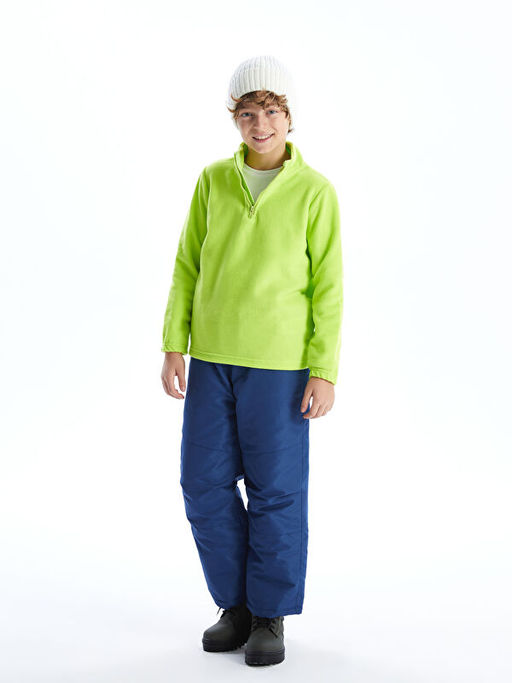 Dik Yaka Polar Erkek ?ocuk Sweatshirt