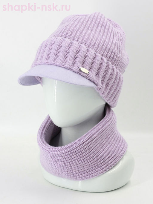 501К-ТД Комплект флис (кепка+снуд) (56-58)